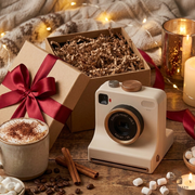 Presspresso Latte Art Camera - gift box styling